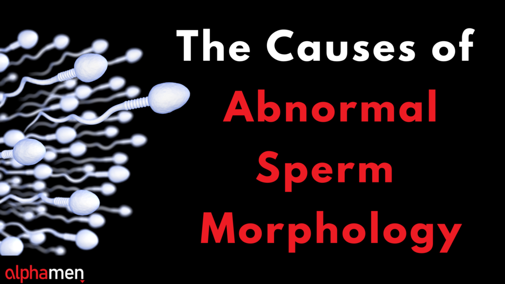 Sometimes, sperm can be abnormal due to environmental factors such as radiation exposure or chemicals found in paints and other products.